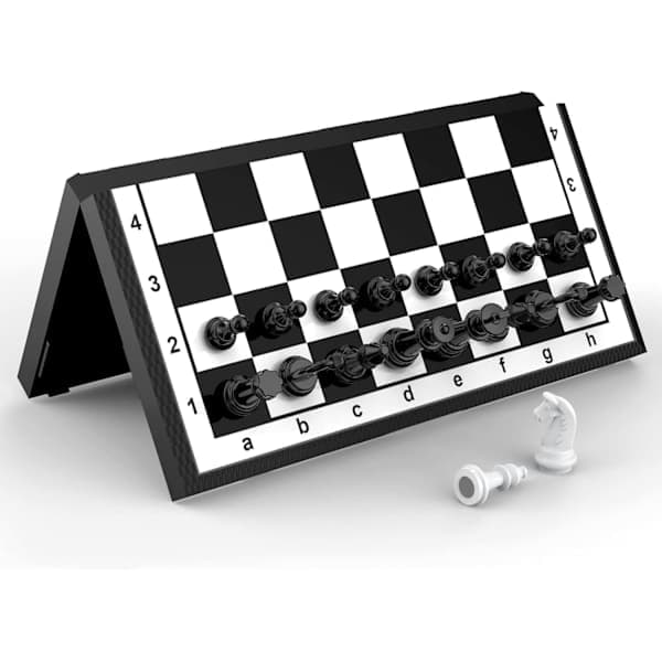 Schackspel Brädspel, Resemagnetiska Bärbara Fällbara Schackpjäser Traditionella Strategispel Presenter