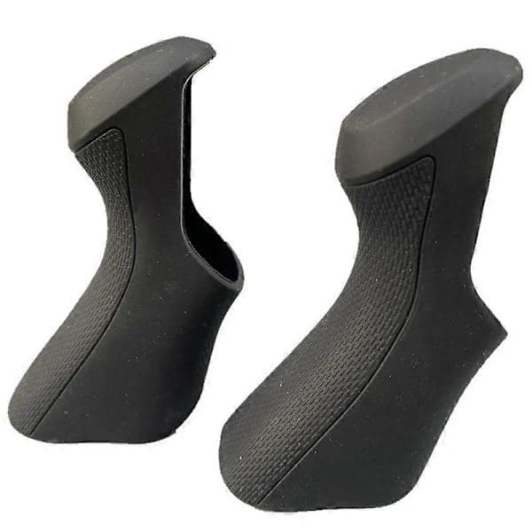 Shimano Ultegra ST-6870 bremsegrebsovertræk, sort silikonemateriale (1 par)