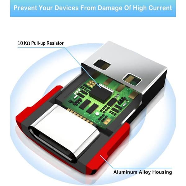 4 USB A–C-adapterin sarja Apple Watchille, iPhonelle, iPadille, AirPodeille