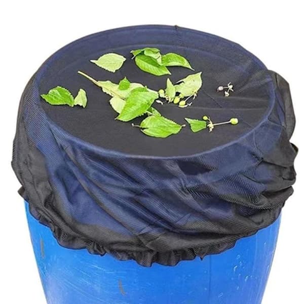 Set med 4 skyddsöverdrag - svart - 100 cm