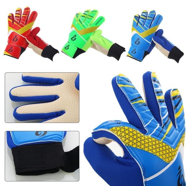 Fotbollsmålvaktshandskar för barn, Blå Storlek 5 blå storlek 5 blue size 5