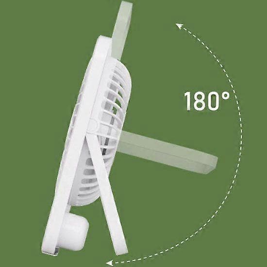 Multifunktionel bærbar ventilator - genopladelig - bærbar ventilator - bærbar ventilator med