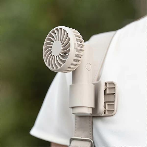 Bærbar USB-paraplyventilator - Kompakt rejseventilator ideel til udendørs brug og paraplymontering