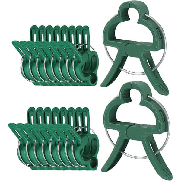 Växtklämmor / Klämmor 25/50-pack, Växtklämmor för växtstöd, för tomater och klätterväxter 25-pack 25-Pack