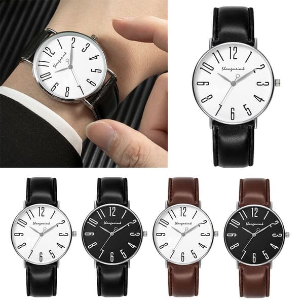Klokke Kvarts Armbåndsur 3 3
