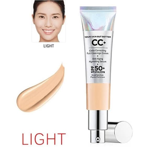 light-Din hud, bare bedre CC + Illumination Document Correcting, Fuld dækkende creme, SPF 50, 32ml, Cc Cream