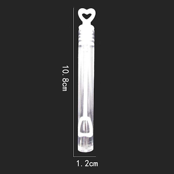 Black Friday Såpbubblor Mini Bröllopsfest 48-pack - transparent Transparent