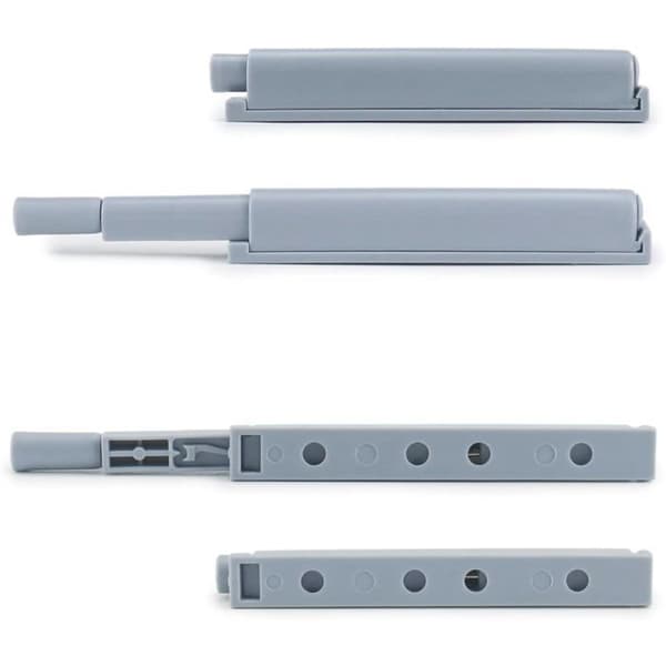 Magnetisk dørlås - Push-to-open system - med soft stop - Pakke med 10