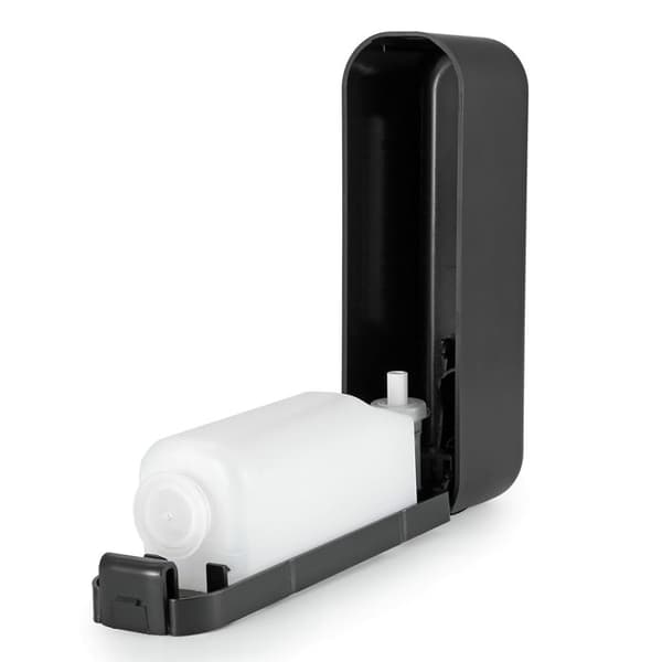 300 ml Manuell Trykksåpedispenser. ABS-materiale, Veggmontert, Svart