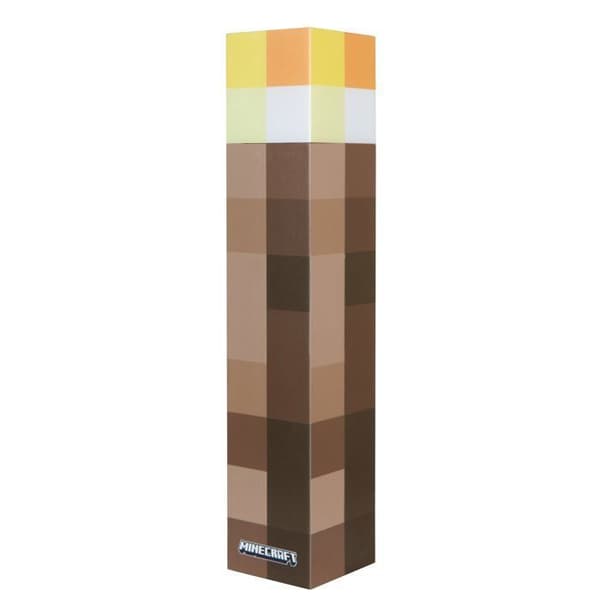 ROBA LED Lommelygte - Minecraft - USB Genopladelig - 4 Farver - Vægmontering