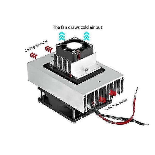 DIY Kølesystem Kit Halvleder Termoelektrisk Peltier Køling System Air Condit