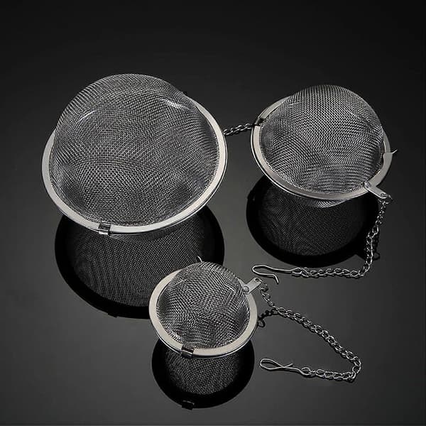 2 STK Tekule, Oppgradert 3,5 TOMMER Tesil, Premium Tekuler for Løs Te, Tekoker, Tekule for Tesmaking Urter