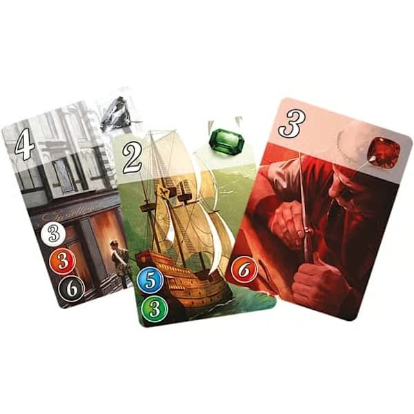 Splendor - Et strategispil om ædelstene for 10+, 2-4 spillere, 30 minutters spilletid