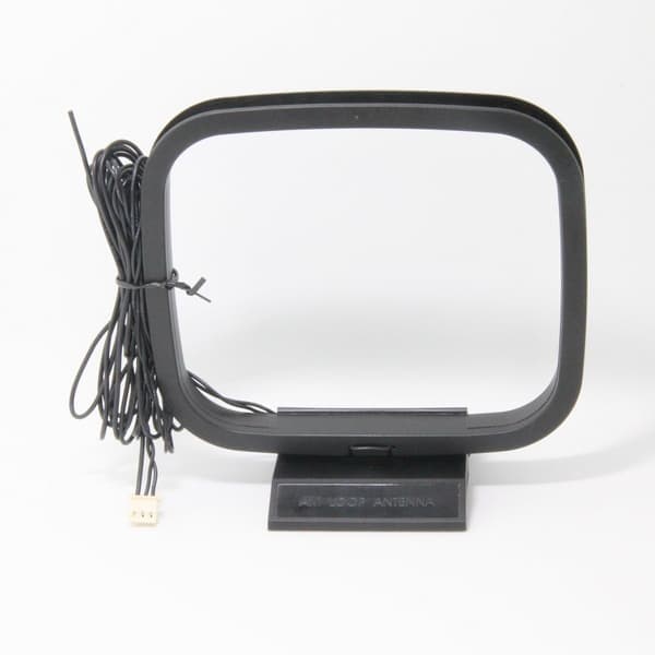 FM og AM loop-antenne med 3-benet mini-stik til Sony Sharp Stereo AV-receiver system