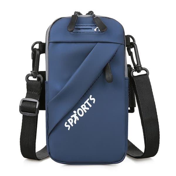 Axelväska Mini Crossbody Väskor Telefonhållare BLÅ blå blue