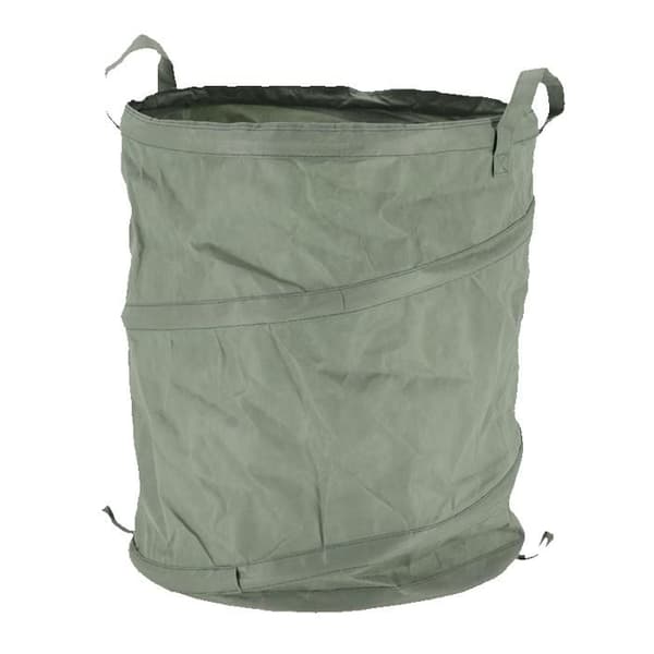Sammenleggbar løvoppsamlingspose - HAGEREDSKAPER - Grønn - D 50 cm - H 64 cm - Resirkulert plast
