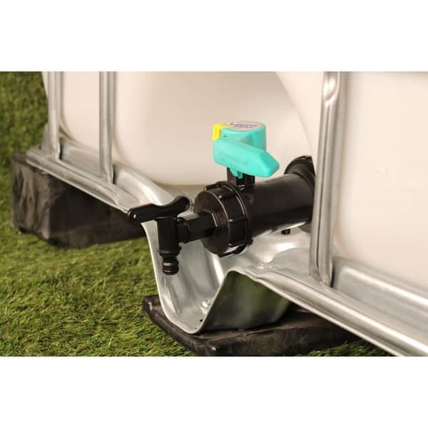S60X6-kobling - HDPE-kran for 1000 L vanntank