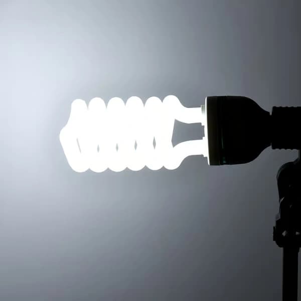 Spiral Lysstofrør Pære 135W 5500K Dagslys E27 Fatning Energibesparende til Studiefotografering Video Belysning