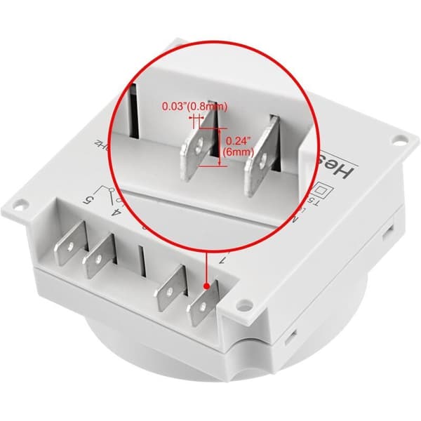 CN101A SPST-kontakt med programmerbar timer og LCD digitalt display 12V DC 16A hvid med vandtæt dæksel