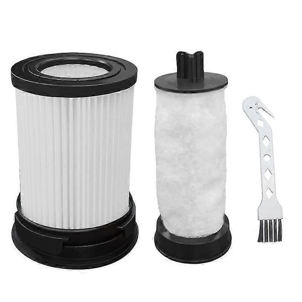 2 stk. vaskbart filter til Miele Triflex HX1 støvsuger reservedel filtersæt med børste -Sy