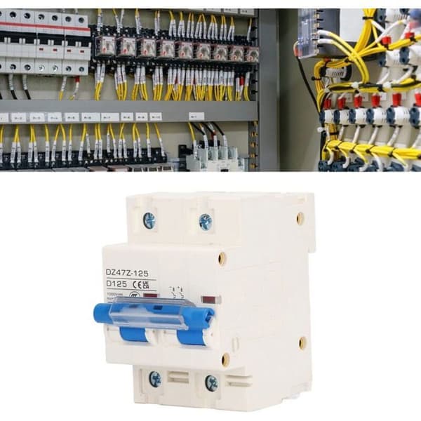 Afbryder, Miniature DC 1000V 125A Kortslutningsbeskyttelsesafbryder til PV-system (Blå)