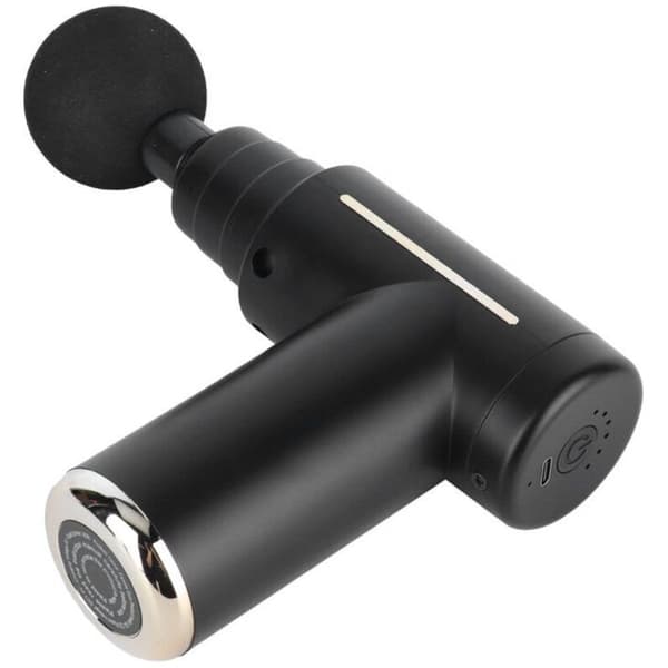 Mini dybdegående massagepistol - Bærbar til hjemmebrug - Lindring af muskelsmerter - Sort