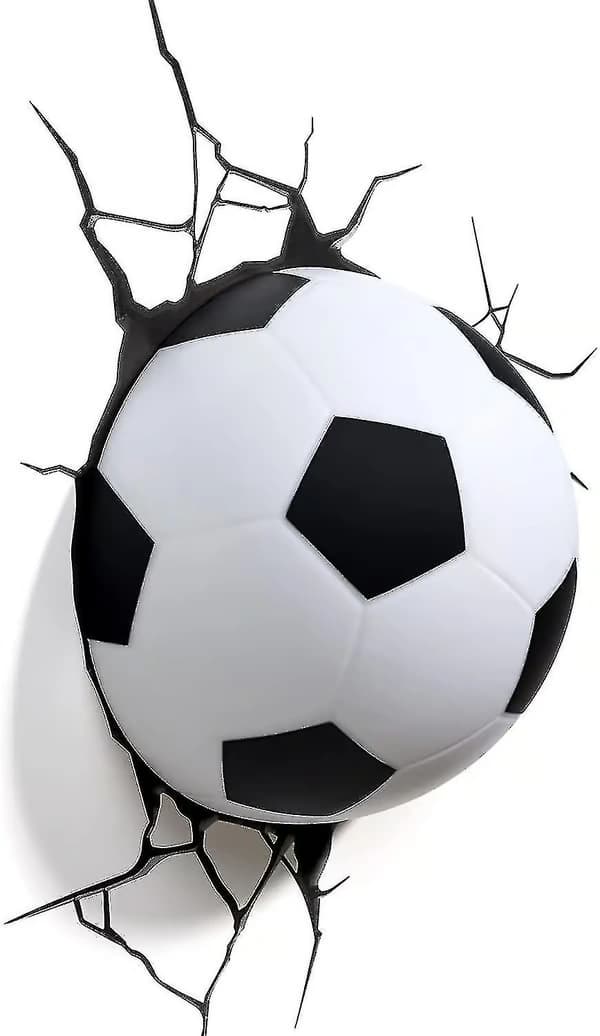 3D Lampe Fodbold Xj.