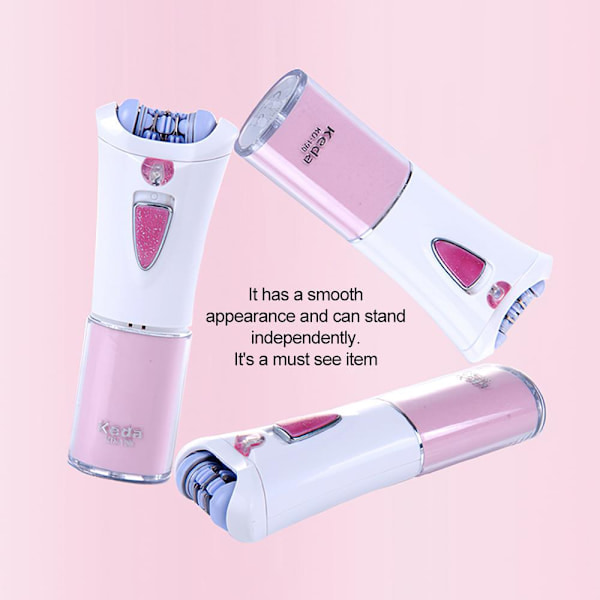 Smooth Glide Epilator - Hårfjerning for ansikt, kropp og ansikt