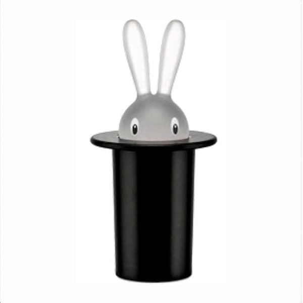 Design tandstikholder i termoplastisk harpiks, sort