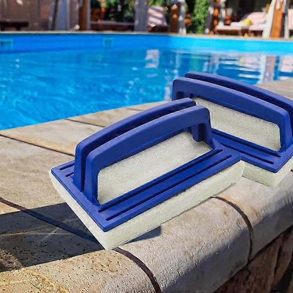 2-delt svampebørste vandlinje pool ren børste plastik