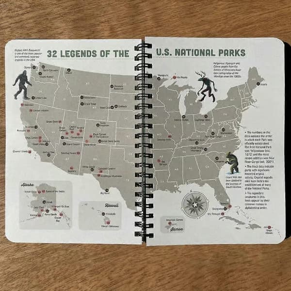 Guidebok: Legender från nationalparkerna