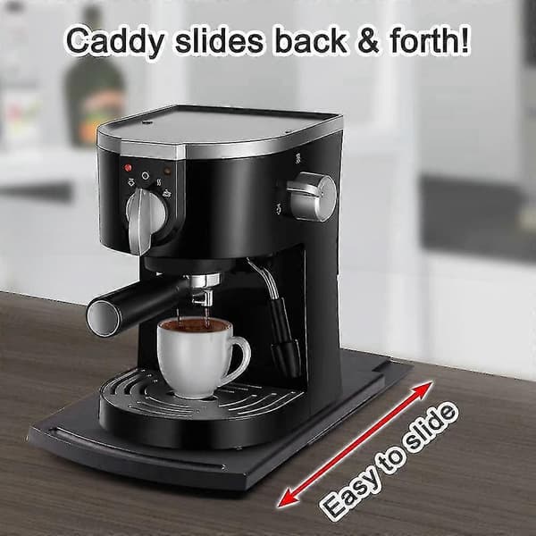 Køkken Caddy Skydeskuffe, Køkken Hacks Kaffeskydere, Skydeskuffe Apparat Skydere Til Bordplade