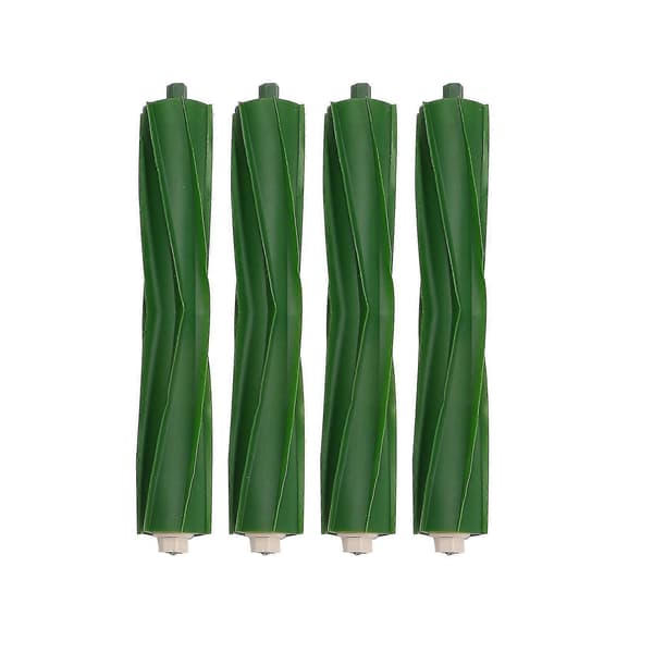 4 gummibørsteruller for flere overflater for I&E-serien I7 I7+i8 I8+/Plus E5 E6 E7 robotstøvsuger