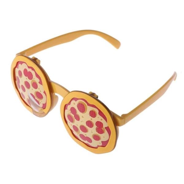 Aurinkolasit - Pizzan Muotoiset - Moniväriset - Asuste - Lapsille