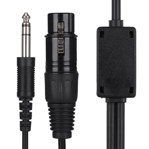Til Airbus XLR til GA Dual Plug 5-bens headset adapterkabel Flyhovedtelefonkabel