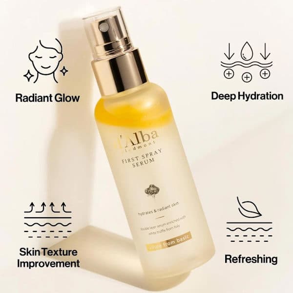 1/2/3X d'Alba White Truffle First Spray Serum Lett Ansiktsfuktighetskrem ~ whiteA 100ml whiteA 100ml whiteA 100ml
