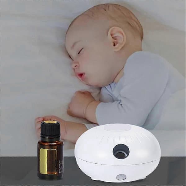 2X Mini Doftspridare Aromaterapimaskin Automatisk Induktion Bärbar Söt för Diffuser USB