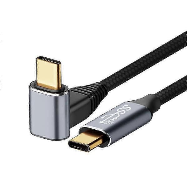 100W USB-C-kabel 10 Gbps snabbladdning för bärbar dator och telefon (Typ C till C)