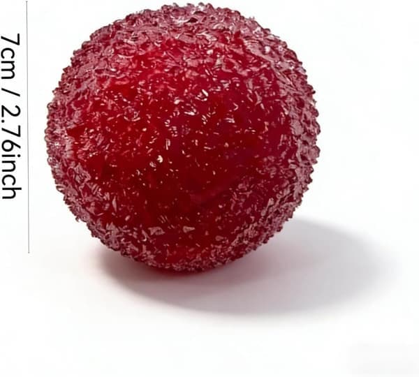 Stress Squishy Balls – Långsamt stigande mjukisbollar av maltsocker för vuxna – Waxberry