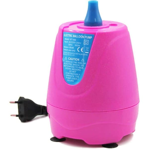 Elektrisk ballongpump, luftpump för simringar, fester, födelsedagar och bröllop