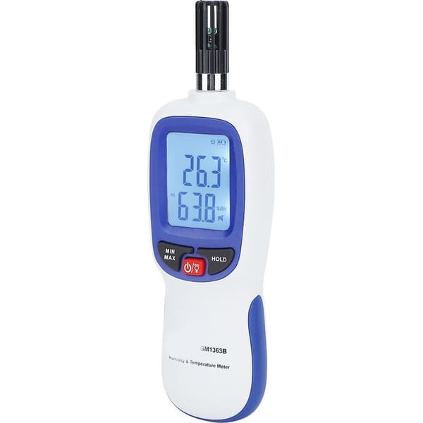 Mini bærbar LCD digitalt termometer hygrometer for landbruk og industri