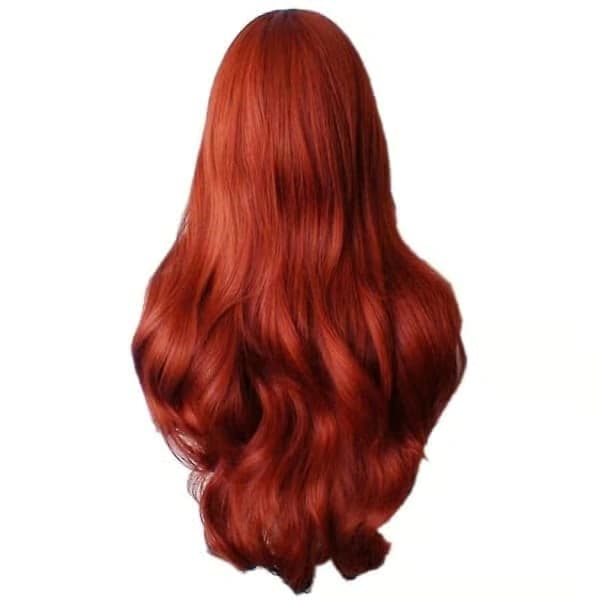 Kvinder Cosplay Jessica Rabbit Lang Bølget Krøllet Paryk
