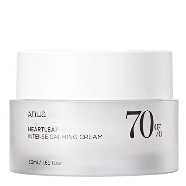 Anua Heartleaf 70% Intense Calming Cream 50ml Hvit