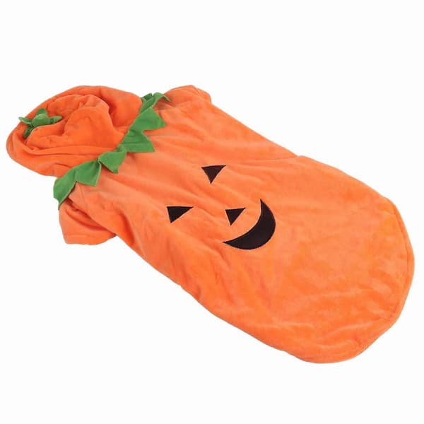 Söt Varm Pumpa Hunddräkt Medium-Stora Storlekar Fleece Polyester Höst Vinter -Sy