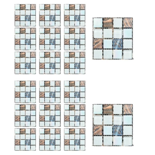Kakeldekor Mosaik Badrum Självhäftande, för Badrum Vardagsrum