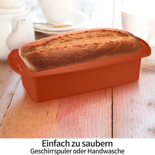 Brødforme - Noname - 2 Stykker - Fødevaregodkendt Silikone - Non-Stick - Genanvendelig