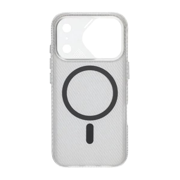 Amru Water Print -puhelinkotelo - iPhone 17 Pro Silver hopea