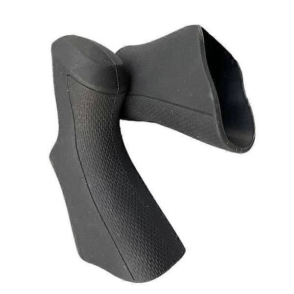 Shimano Ultegra ST-6870 bremsegrebsovertræk, sort silikonemateriale (1 par)