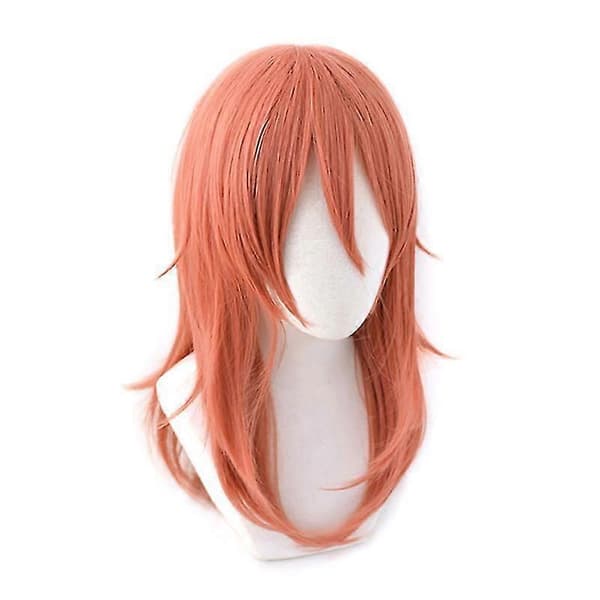 Chainsaw Man Cosplay Angel Devil pitkä peruukki joulu oranssi väri peruukki anime peruukit