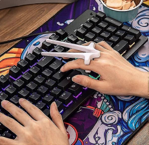 4 stk. Fingerpinde til Gamere Snack Clips Pinde -Sy